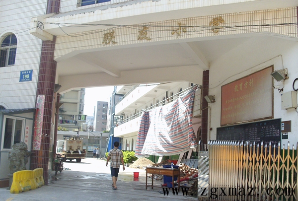 2014年8月15日集美联友小学标线施工